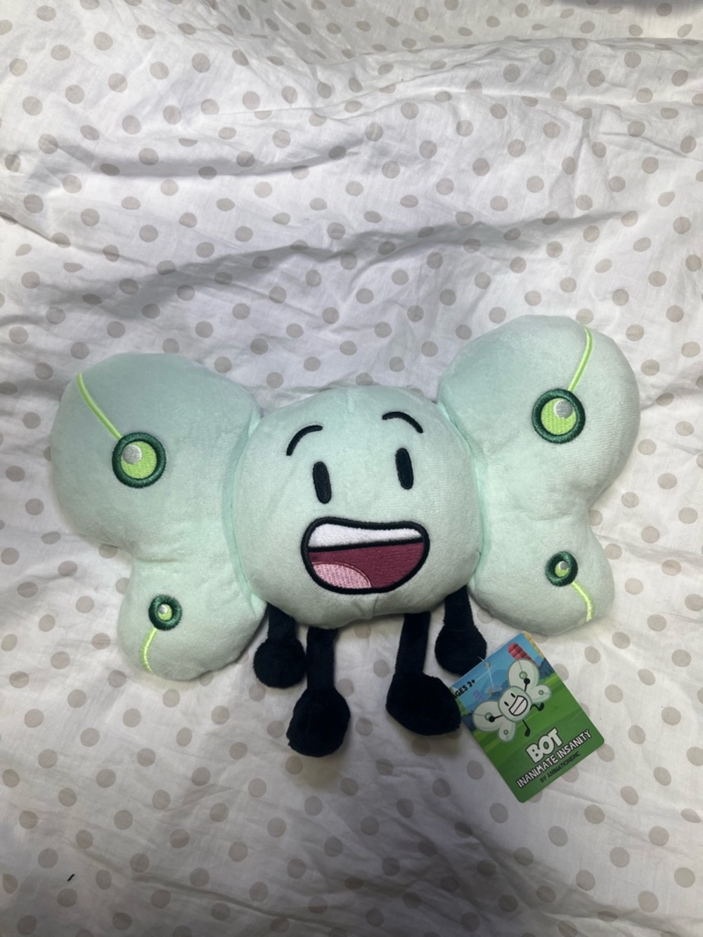 Bot Plush Toy (FIRST EDITION, SCALED DOWN, DISCONTINUED)